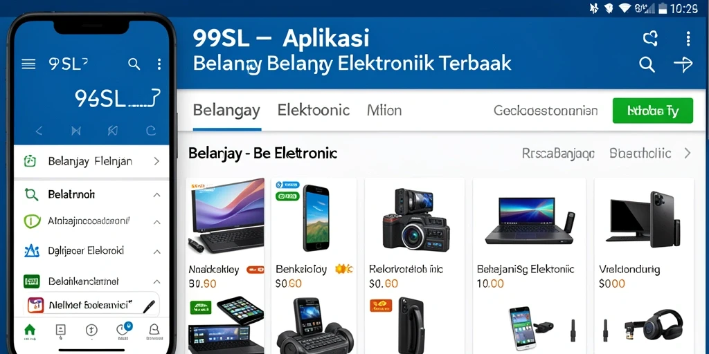Tampilan antarmuka aplikasi 99SL yang modern dan fungsional.